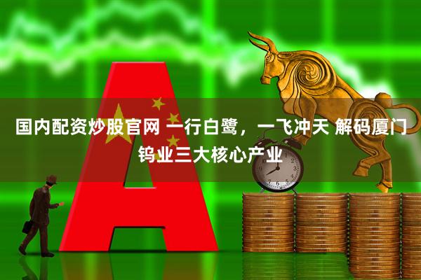国内配资炒股官网 一行白鹭，一飞冲天 解码厦门钨业三大核心产业